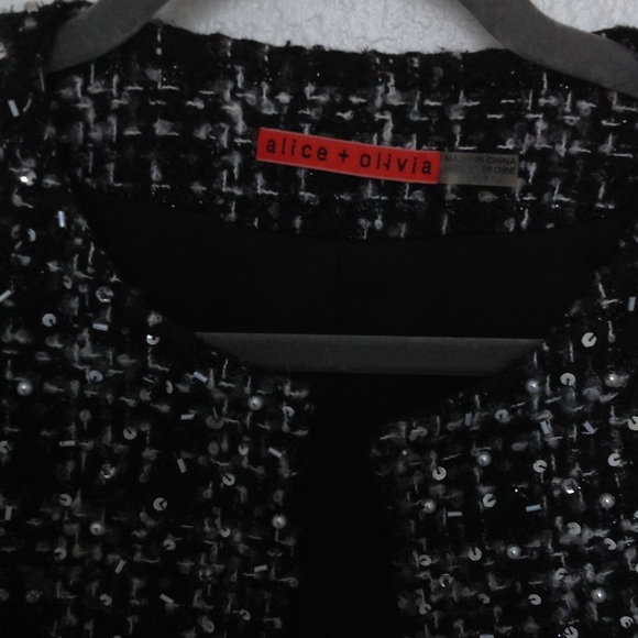 Alice + Olivia Embroidered Jacket/Blazer - Picture 2 of 3